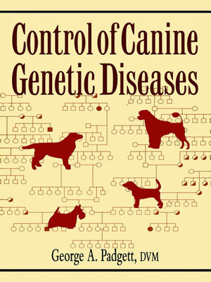 cover image of Control of Canine Genetic Diseases